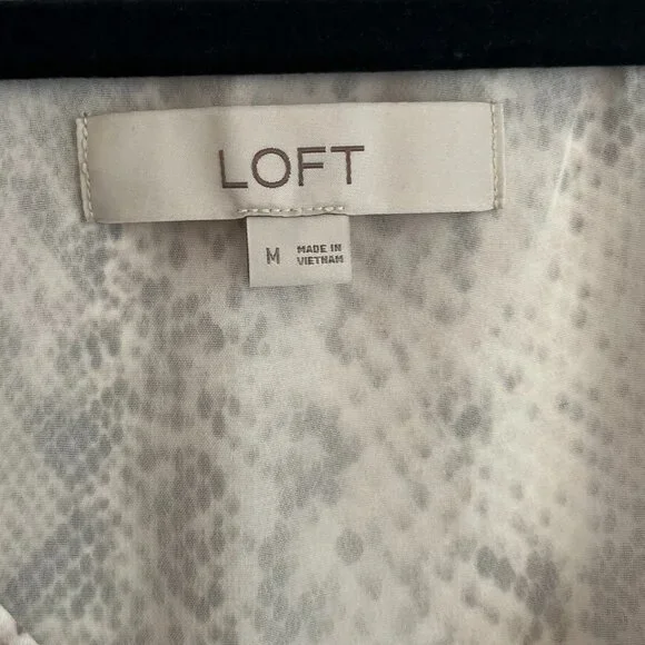 Loft Snakeskin Tank Camisole - Picture 3 of 4